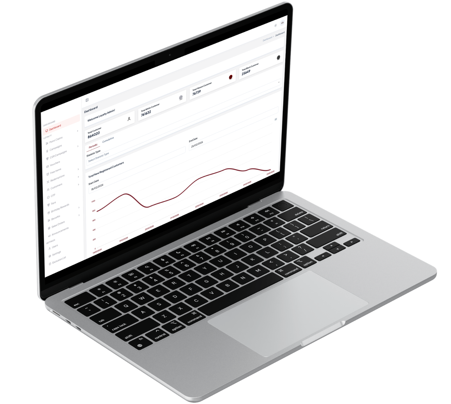 Customer Profile Data Platform Interface Preview